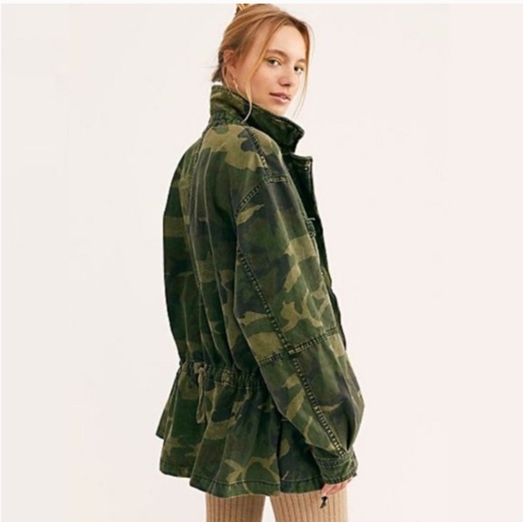 Free People Seize The Day camouflage army jacket - Picture 8 of 16